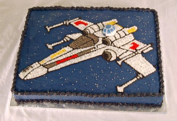 X-Wing Cake