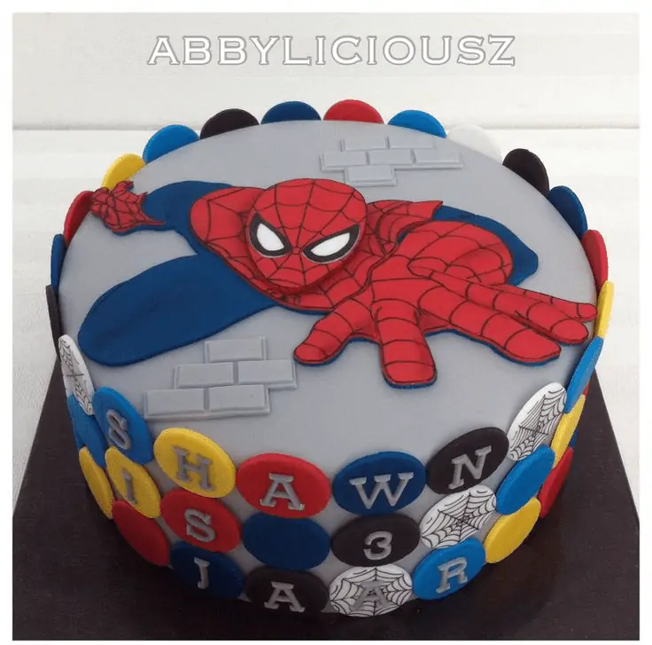 Abbyliciousz Spider-Man Cake