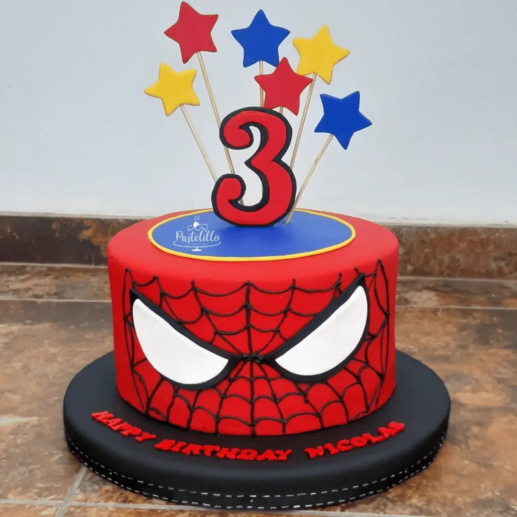 Pastelillo Spider-Man Cake