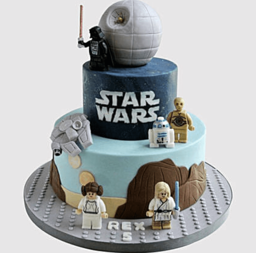 Lego Star Wars Cake