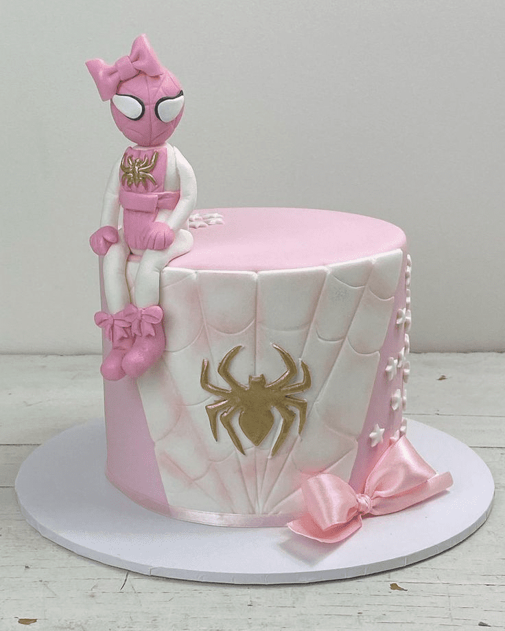 Spider-Girl Cake by Nancy Bardt