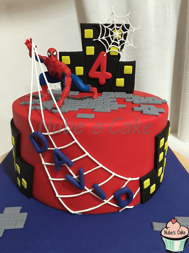 Spider-Man Cake by Nube’s Cake