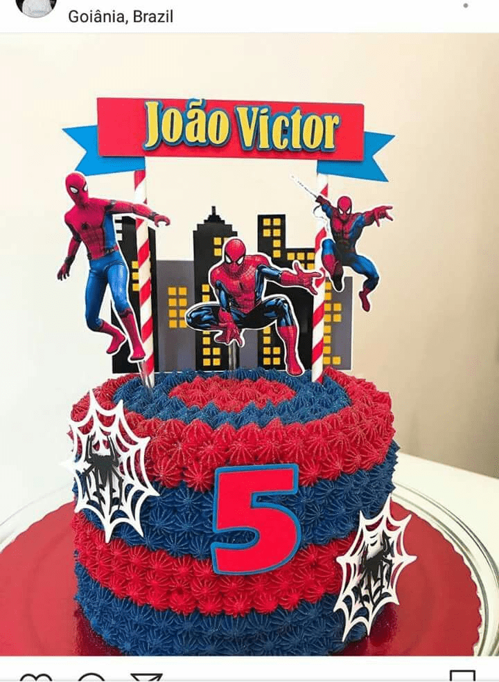 Spider-Man Cake