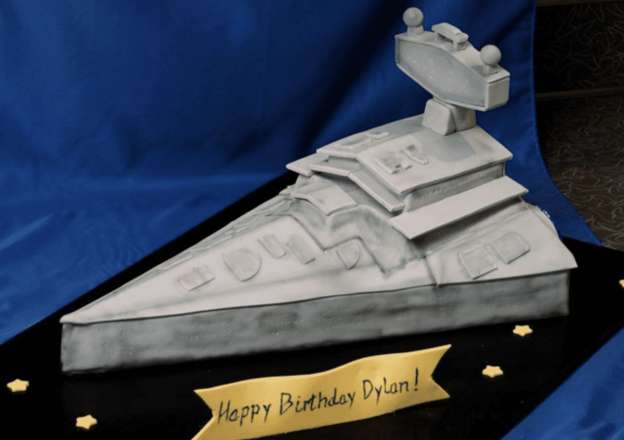 Star Destroyer Cake