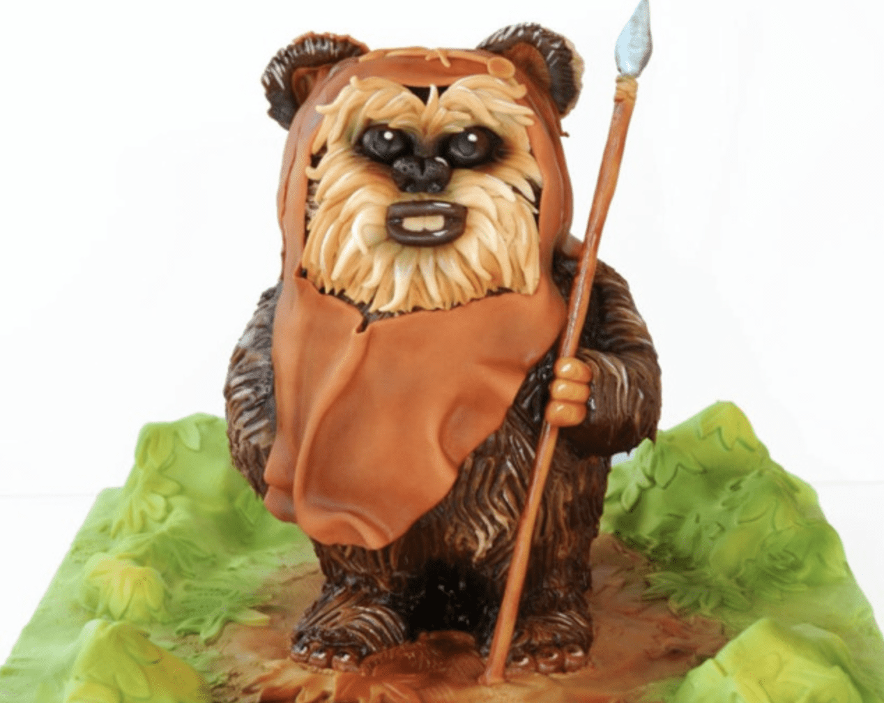 Wicket the Ewok Cake