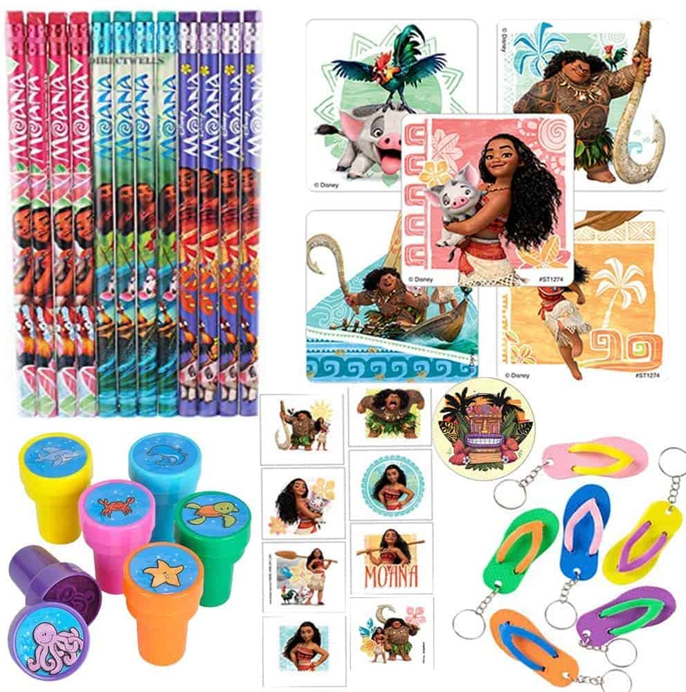 Another Dream Disney Moana Party Favor Pack Supplies