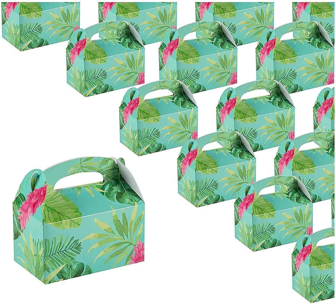 Luau Party Favor Boxes