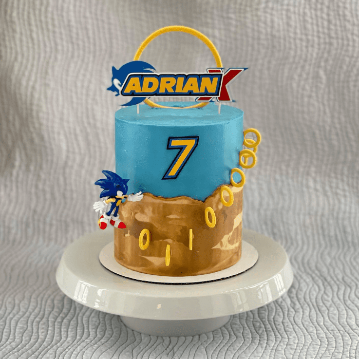 Sonic X Cake Idea