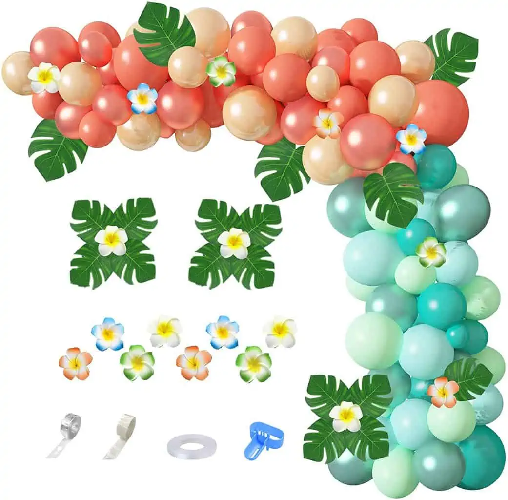 Tropical Moanna Balloon Garland Arch Kit