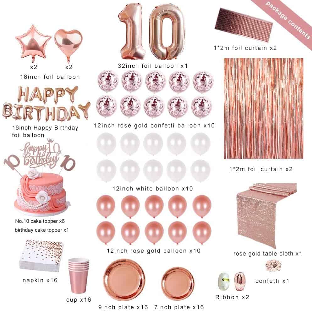 b. Birthday Decoration Kits