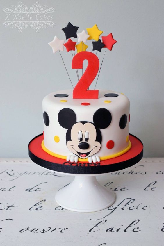 48 Mickey Mouse Cake Ideas for Epic Parties - The Party Inspo