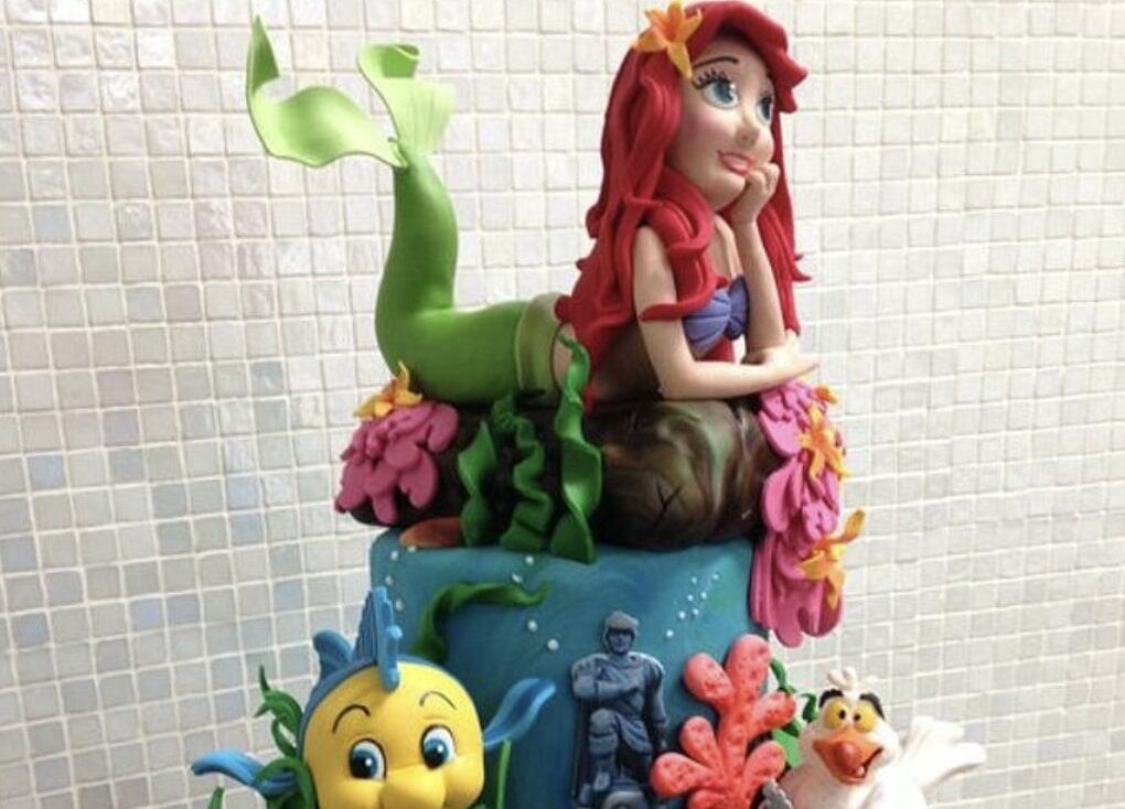 Mermaid cake