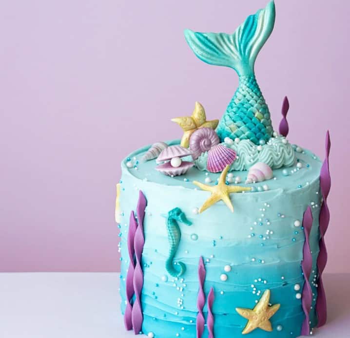 Mythical Mermaid Cake