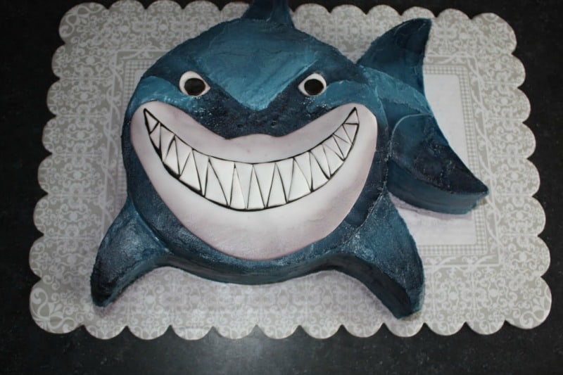 Shaped Shark Cake