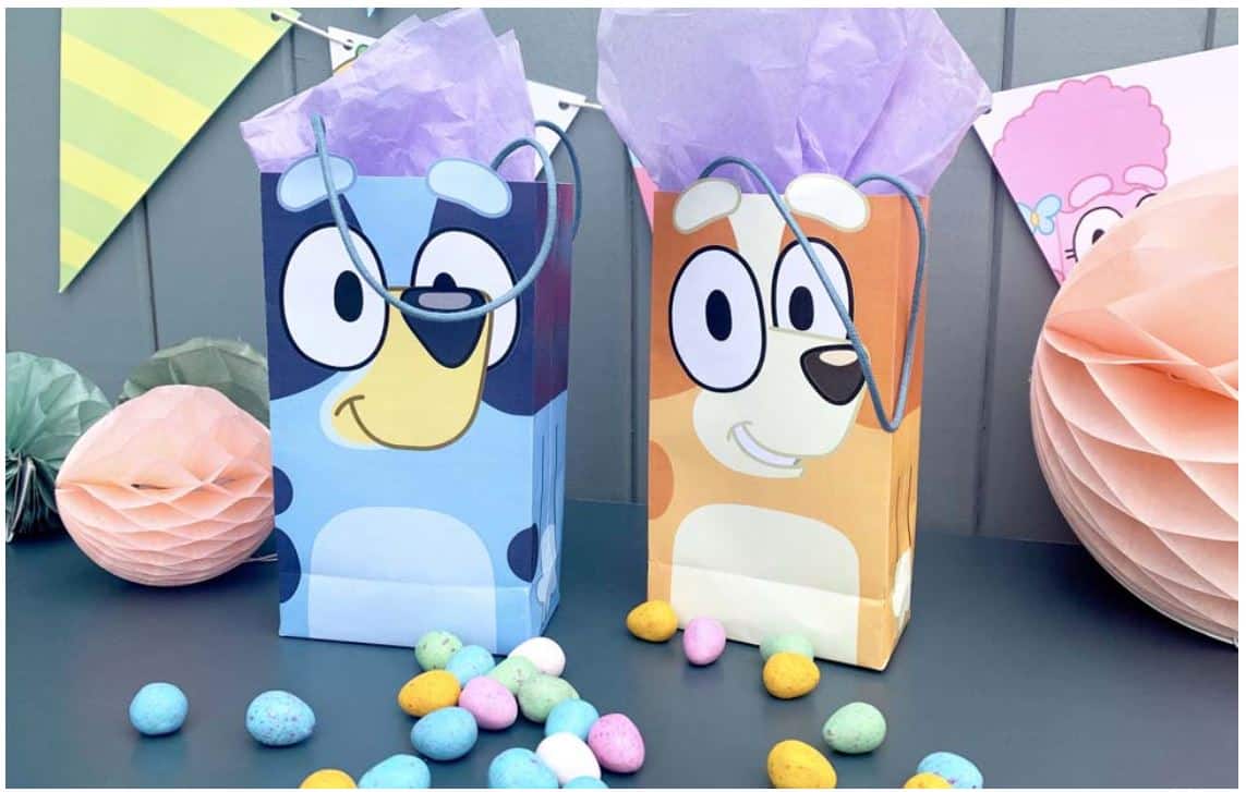 Bluey Birthday Favor Bag