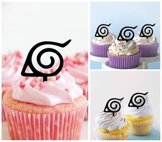 Hidden Leaf Cupcakes