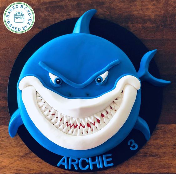 "Hungry Beast" Shark Cake Idea