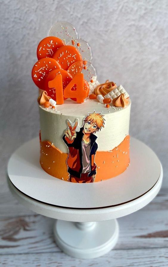 Later Season Naruto Stylish Cake