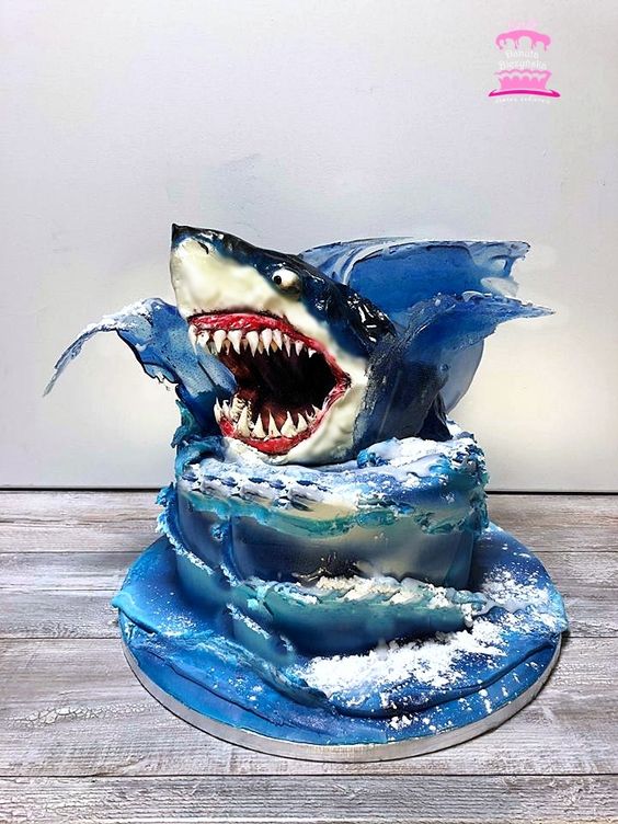 "Man-Eater" Shark Cake Idea