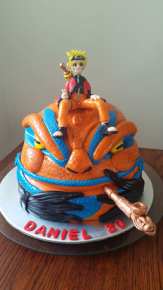 Naruto & Gamabunta the Toad Cake