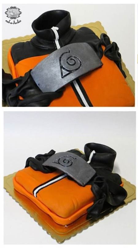 Naruto Outfit Sheet Cake