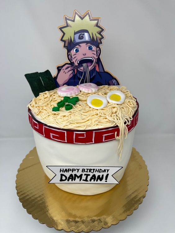 Ramen Naruto Cake