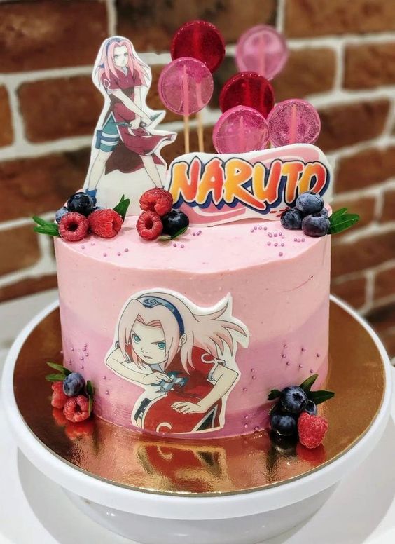 Sakura Birthday Cake