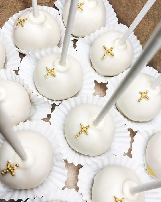 Baptism Cake Pops