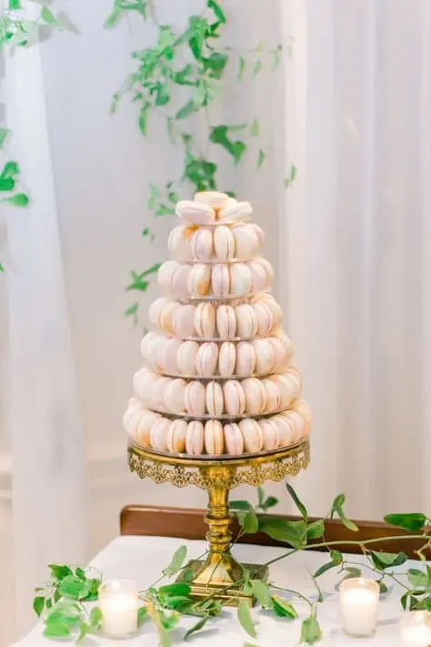 Macaroon Tiered Baptism