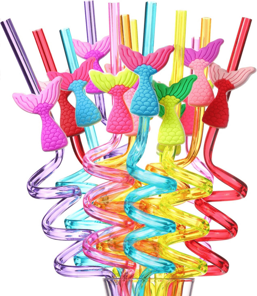 Mermaid Tail Straws 