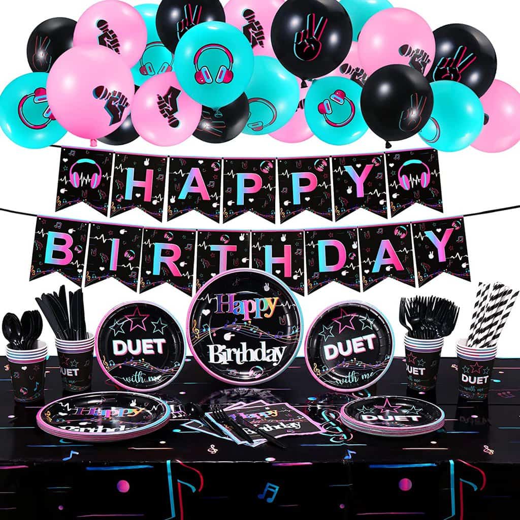 Music Birthday Party Supplies