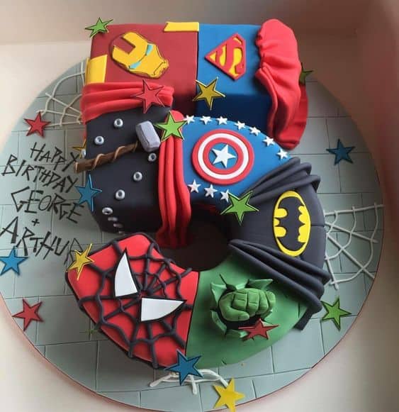 29 Avengers Cake Ideas to Save the Day - The Party Inspo