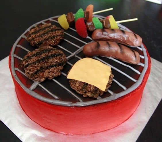 Grilling Out Cake