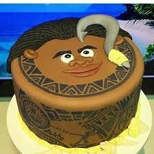 Maui in Your Face Cake