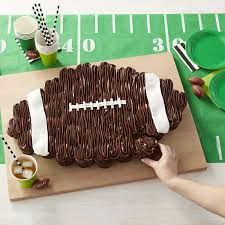 Pull-Apart Football Cake