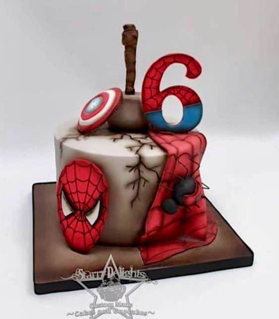 Spider-Man’s Avenger Adventure Cake