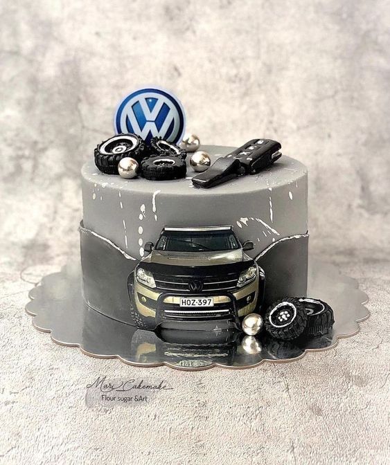 The Volkswagen Cake for Car Enthusiasts