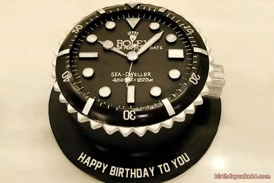 Trendy Rolex Cake