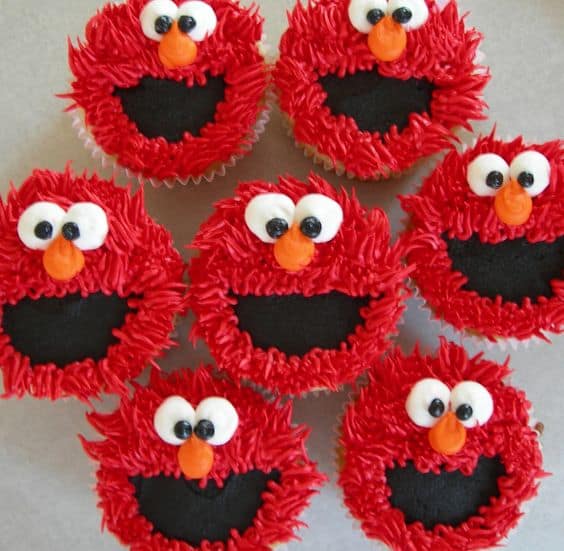 Elmo Cake 