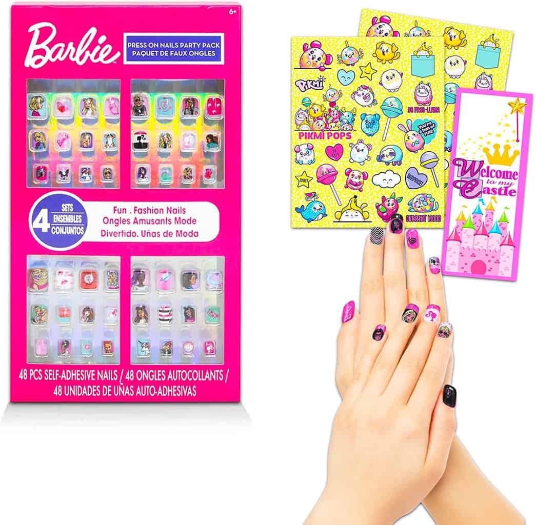 Barbie Nail Art