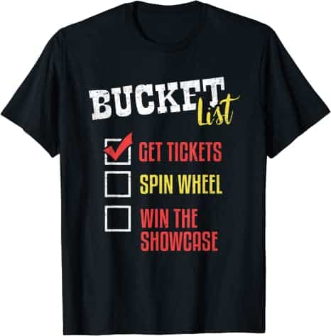 Bucket List Shirt