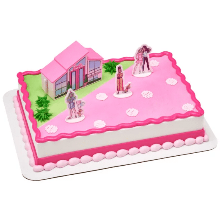 Barbie Dreamhouse Cake Toppers