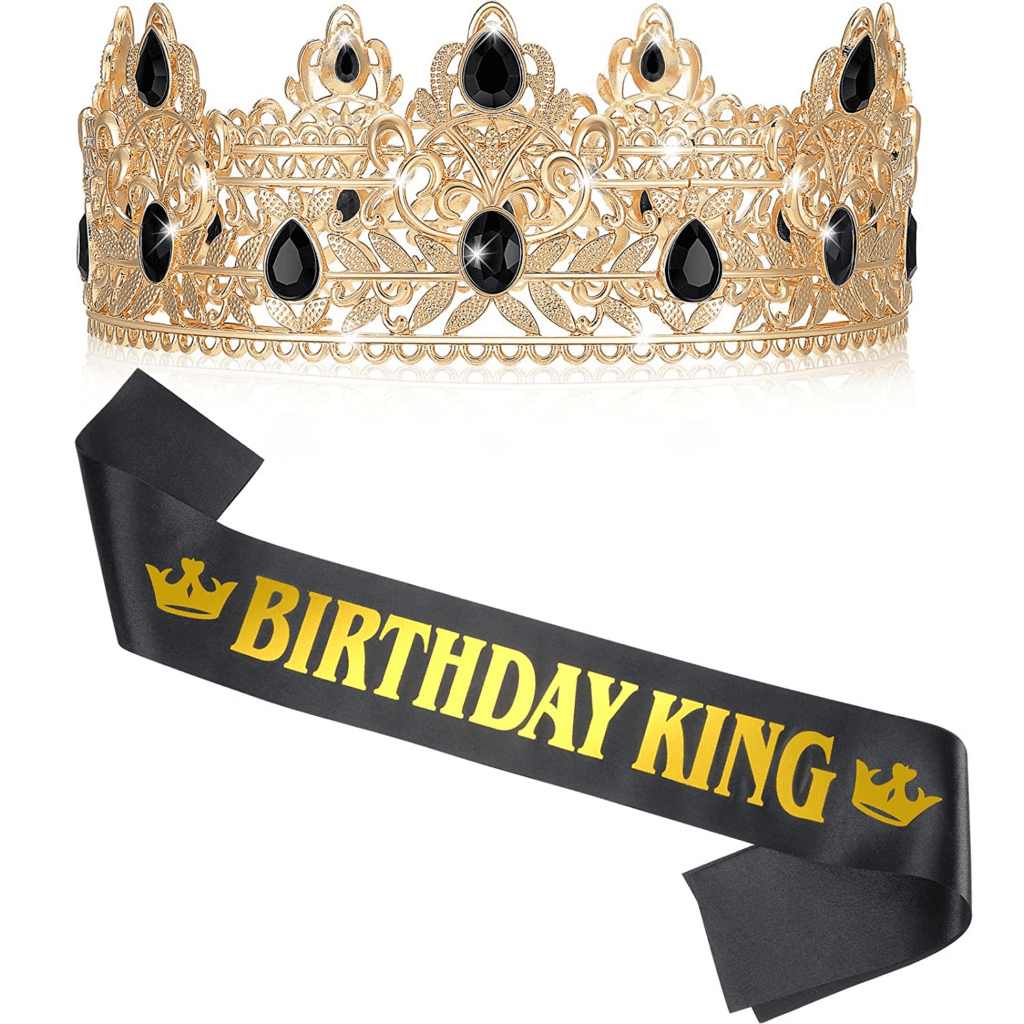 Birthday King Crown for Men