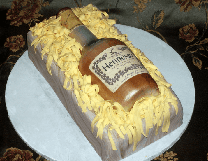 Large Bottle Cake 