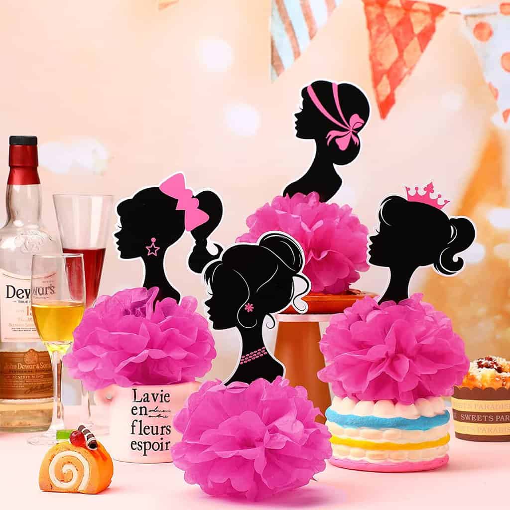 Centerpieces for Girl Princess