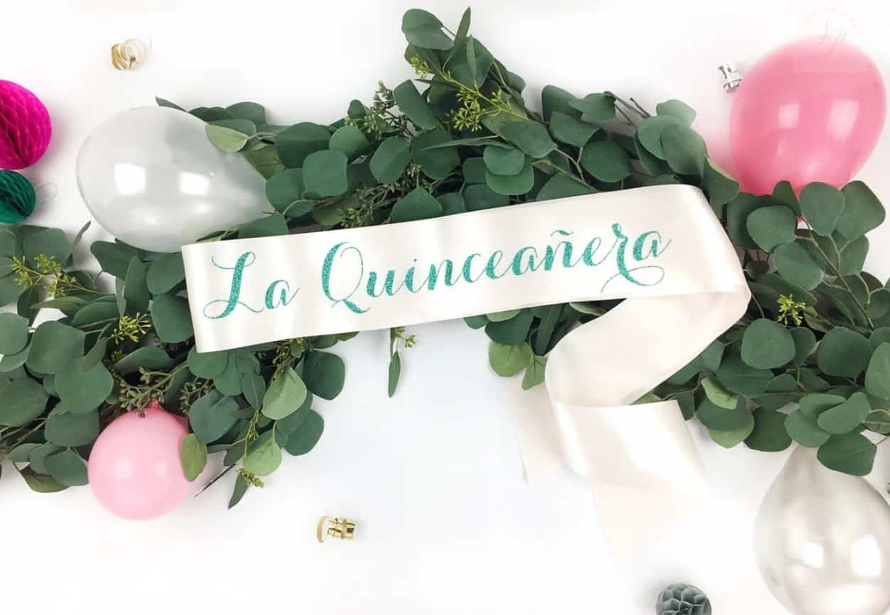 La Quinceanera Birthday Sash