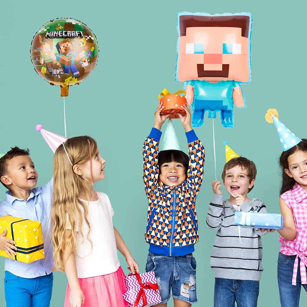 Minecraft Aluminum Foil Balloons