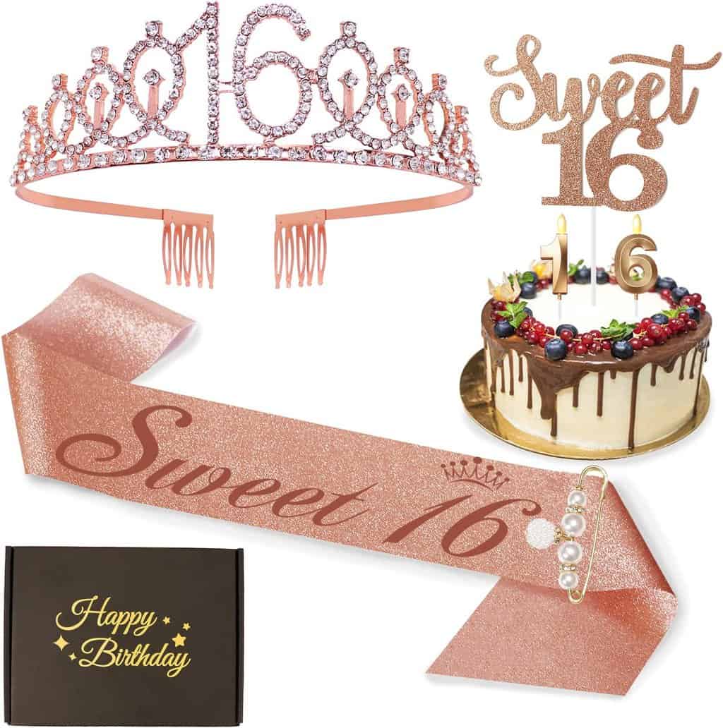 Sweet 16 Birthday Decorations for Girls