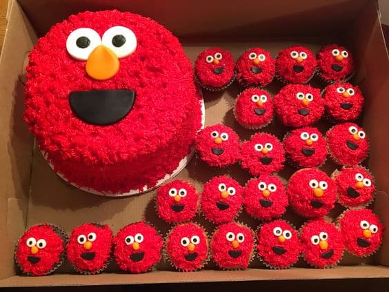 Elmo Cake Ideas 