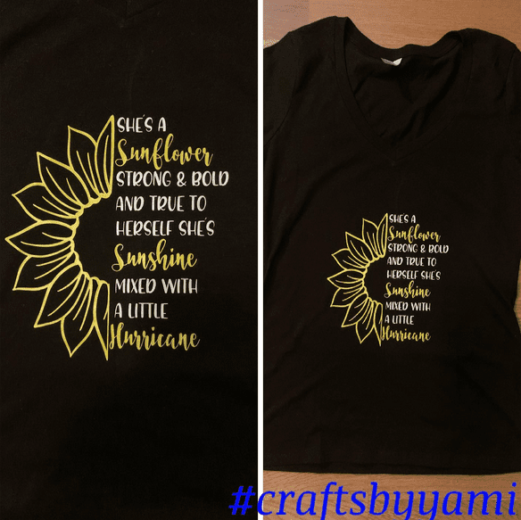 Sunflower Quote Shirt